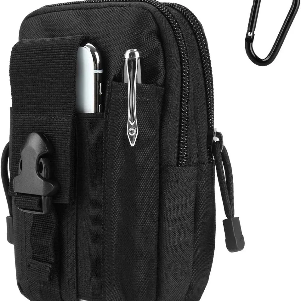 Tactical Molle Pouch EDC Utility Gadget Outdoor Men Waist Bag with Phone Belt